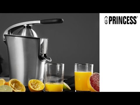 Princess 201851 Master Citrus Juicer – Professional lever arm – Powerful 160 Watt motor