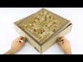 How to Make Marble Maze Game from Cardboard