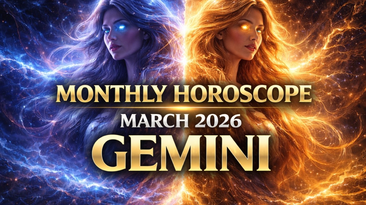 Gemini Rising March 2026 Horoscope 🌑 The Virgo Lunar Eclipse & Astrological New Year
