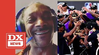 Snoop Dogg, Ice Cube, Lil Wayne \& More React To Los Angeles Lakers Winning Championship