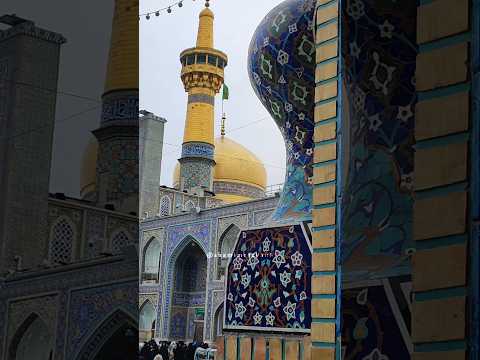 درد دلم دوا شود در حرم امام رضا  