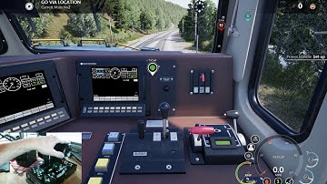 Train Sim World with a Thrustmaster Warthog - Part 5 - AC4400CW and Advanced Features