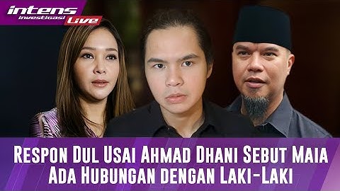 Respon Dul Jaelani Terkait Ahmad Dhani Sebut Maia Ada Hubungan Dengan Laki Laki