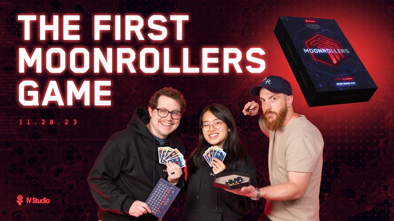 We play Moonrollers and somebody wins... - YouTube