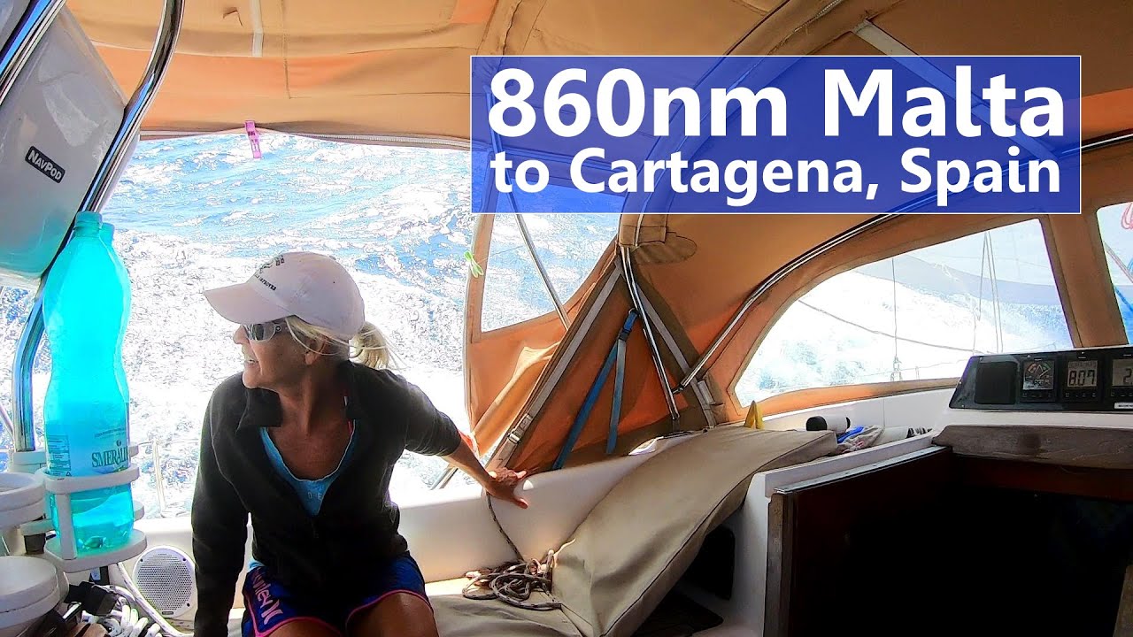 Ep 101 Another Big Hop – 860nm Malta to Cartagena Spain