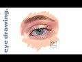 Autodesk Sketchbook eye drawing (01) 👁 ✨