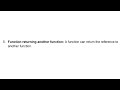 8 Function returning another function