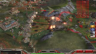 CHINA Tank vs. 5 CHINA Tank  Command & Conquer Generals Zero Hour  1 vs 5 HARD Gameplay