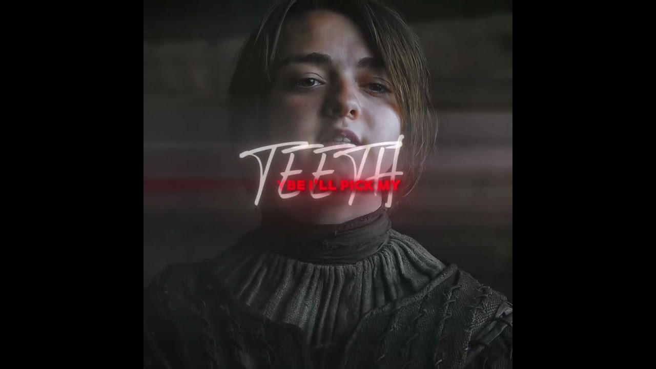 Arya Stark | Game Of Thrones Edit | Sleepwalker (slowed)