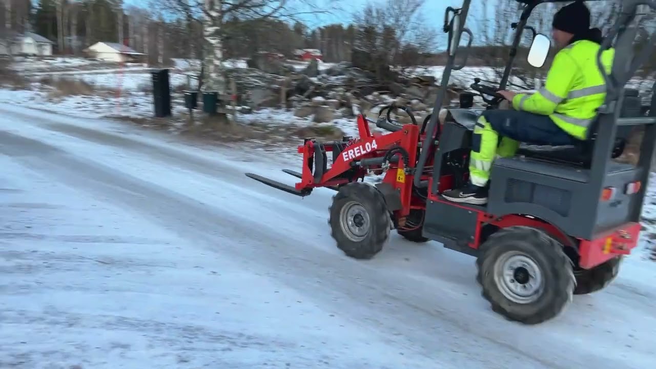 Eldriven hjullastare Everun EREL04