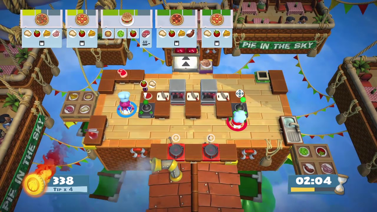 overcooked 2 hidden levels