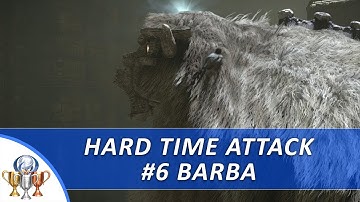 Shadow of the Colossus PS4 Remake - Hard Time Attack Walkthrough - Colossus #6 (Barba)