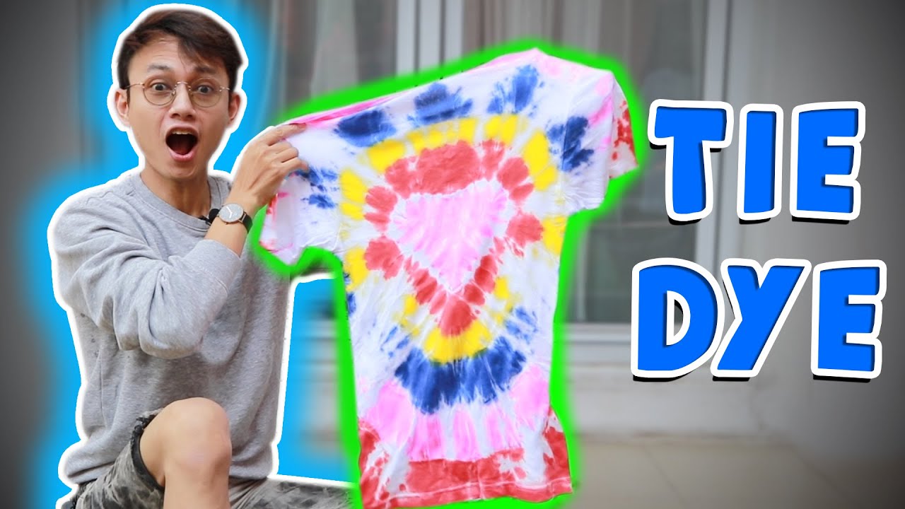 Yuk Ikutan Eksperimen Kaos Tie Dye ala Koharo!