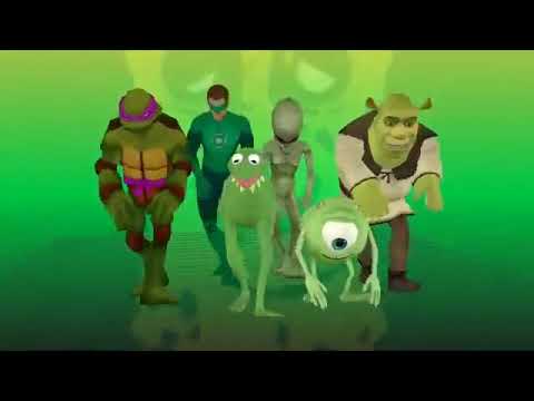 Me façam pegar destaque apenas ouvindo sherek e sua tropa sem