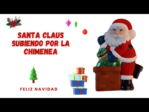 Pinta cerámica: Santa Claus con técnica de terciopelo