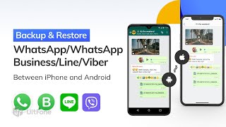 WhatsApp & WhatsApp Business Transfer, LINE/Viber Backup & Restore-UltFone WhatsApp Transfer