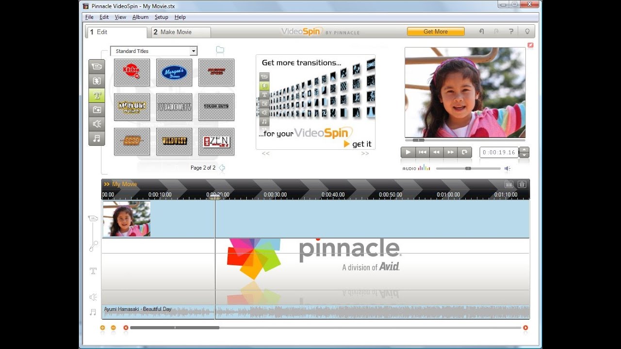 Видео spin. Pinnacle VIDEOSPIN. Любительским видеоредактор Pinnacle VIDEOSPIN. Pinnacle VIDEOSPIN логотип. VIDEOSPIN 2.0.
