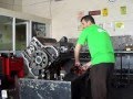 Mercedes Benz OM 502 LA Kolben Montage (kurs 1) one man one engine