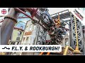 New flying vekoma roller coaster in phantasialand  official rookburgh music