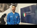 Brian Sacchetti all'Istituto di Medicina e Scienza dello Sport del CONI