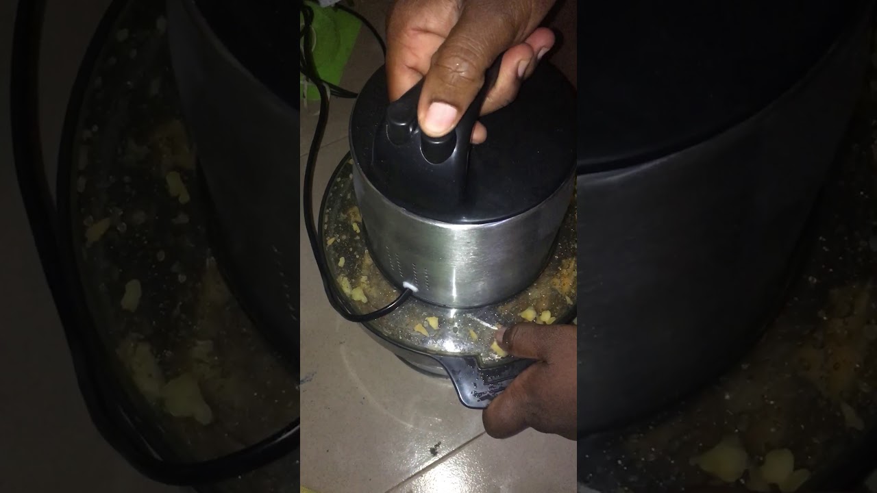 How to use fufu blender YouTube