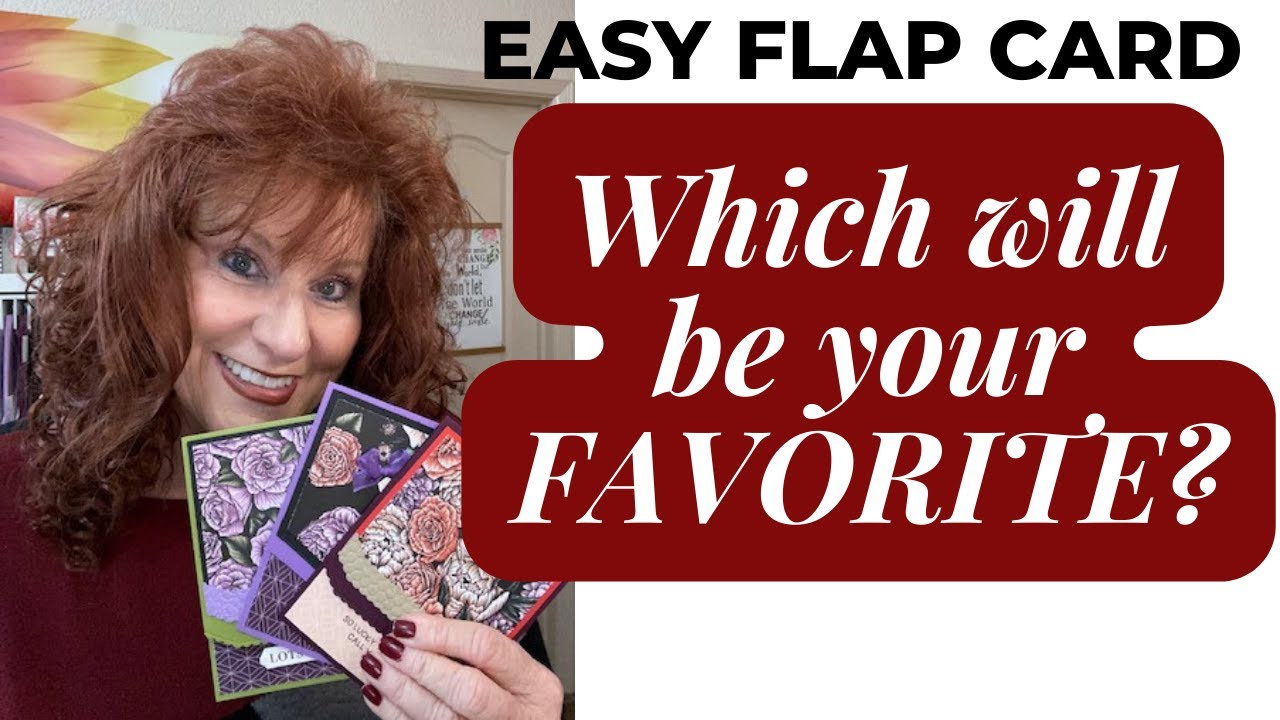 Create a Quick Flap Card that is EASY - you can do this! - YouTube