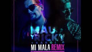Mau y Ricky Mi Mala Remix ft. Karol G, Becky G, Leslie Grace y Lali Esposito