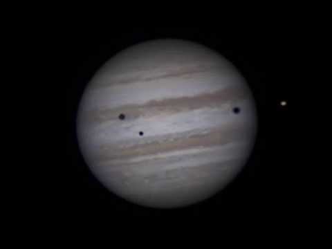 Jupiter - Triple Shadow Transit - January 24, 2015