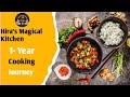 1year cooking jorney on youtube  hiras magical kitchen  youtube journey  cooking journey