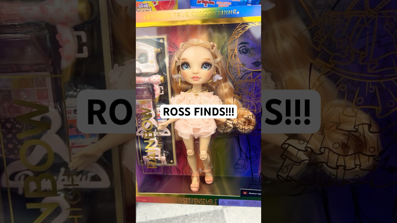 Bratz and Rainbow High at Ross! 