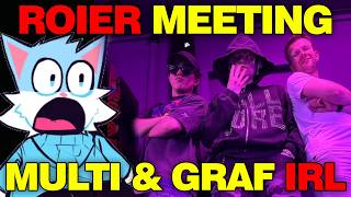 Haiper Reacts To Roier Meeting With MULTI &amp; GRAF IRL! QSMP 2