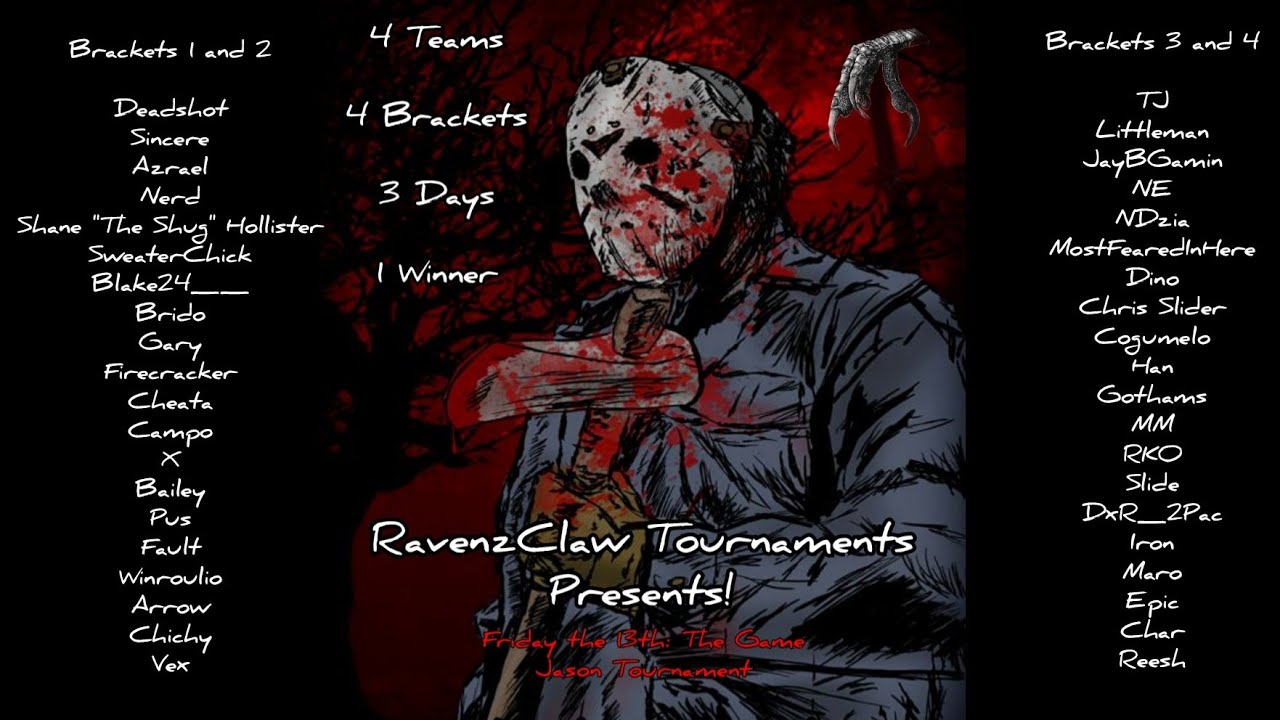 RavenzClaw March 10th Tournament Teaser Trailer (Updated Jason List ...