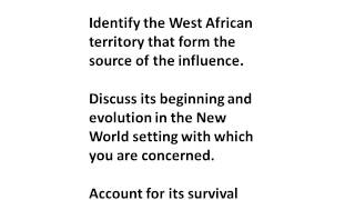 Step to under undertake in pursuing research into Africanisms 1