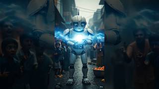 The Little Robot Who Saved The Entire Village 🤖⚡ | Emotional AI Short Film #aivillage #emotionalai