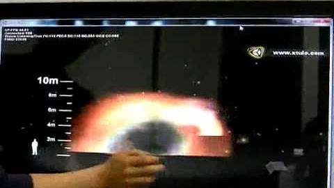 TUIO application video using PulseIR Touch screen (2010.05.10)