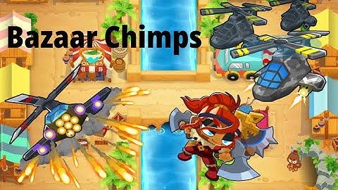 Bazaar chimps black border guide 28.3