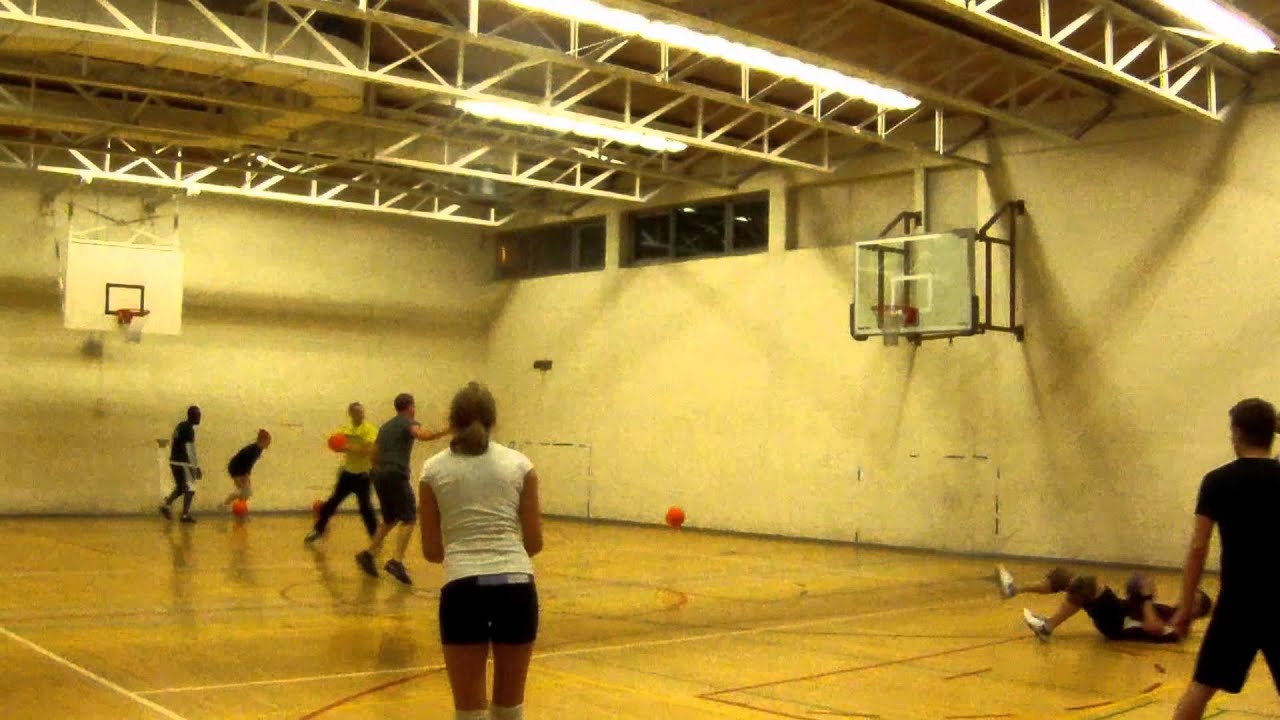 Awesome Dodgeball Catch YouTube