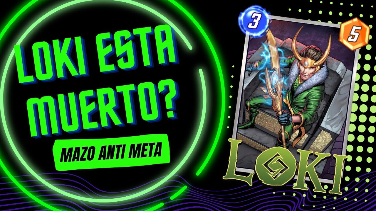 PRIMER VIDEO! LOKI ES LA HIERBA MALA DE MARVEL SNAP