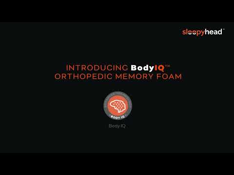 Sleepyhead' Exclusive BodyIQ Orthopedic Memory Foam Technology