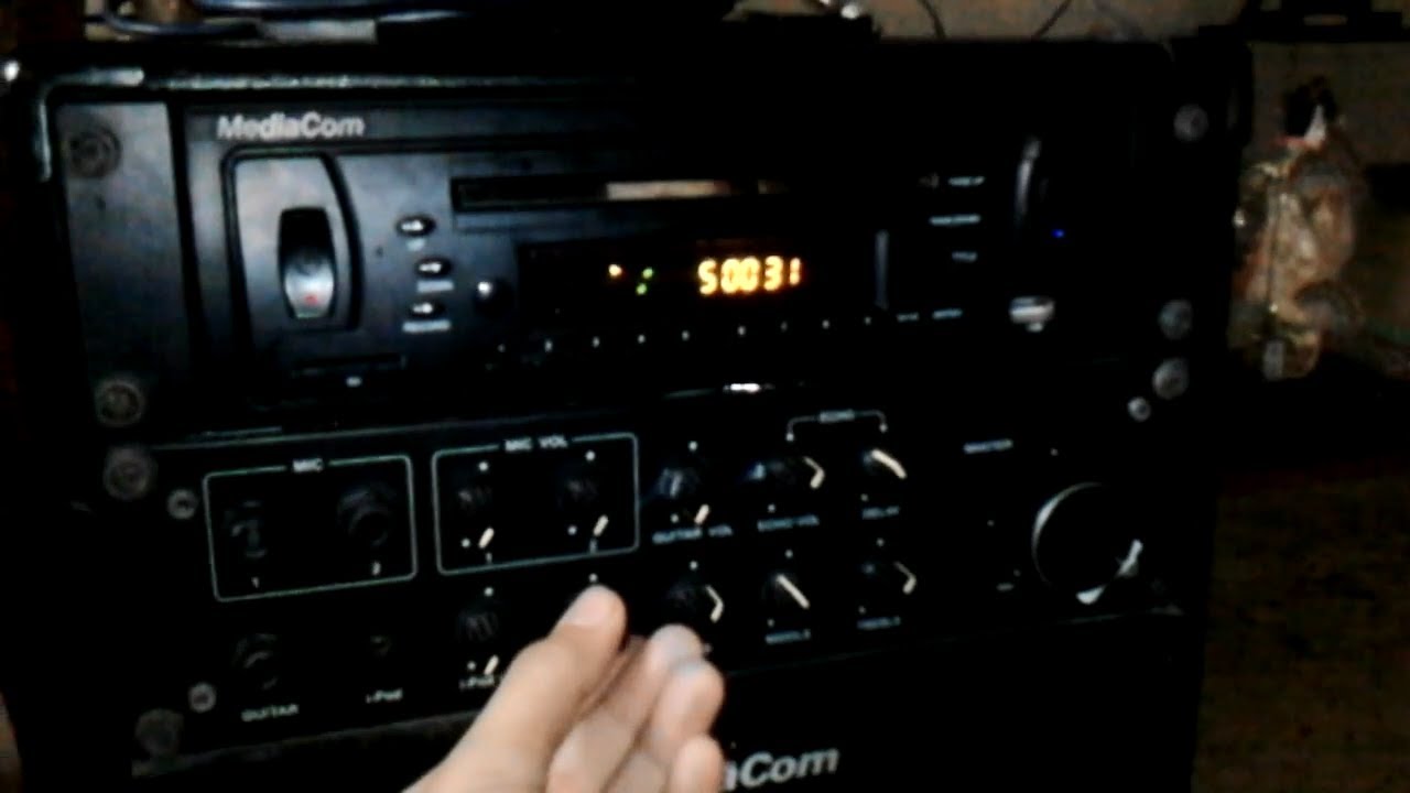 Karaoke MCI 4000 PA YouTube