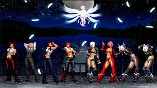 Kof Mugen Vanessa Team Vs Angel Team