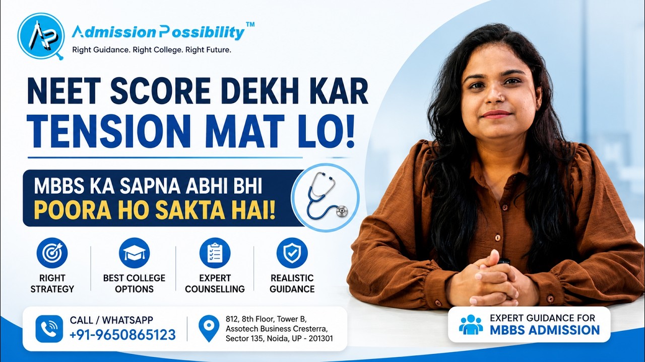 Got Your NEET 2026 Score? How to Get an MBBS Seat? | Complete Counselling | Admission Possibility
