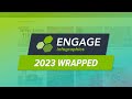 2023 questline digital engage infographics wrapped