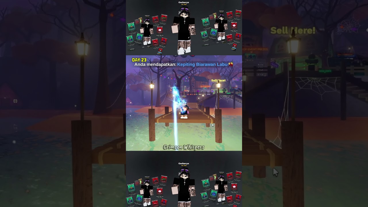 Roblox Fish It Day 24 Searcing Secret at New Map Hellowen 