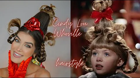 VLOGMAS Dec. 8: Cindy Lou Whoville Hairstyle Step by Step Tutorial | Catano Glam English