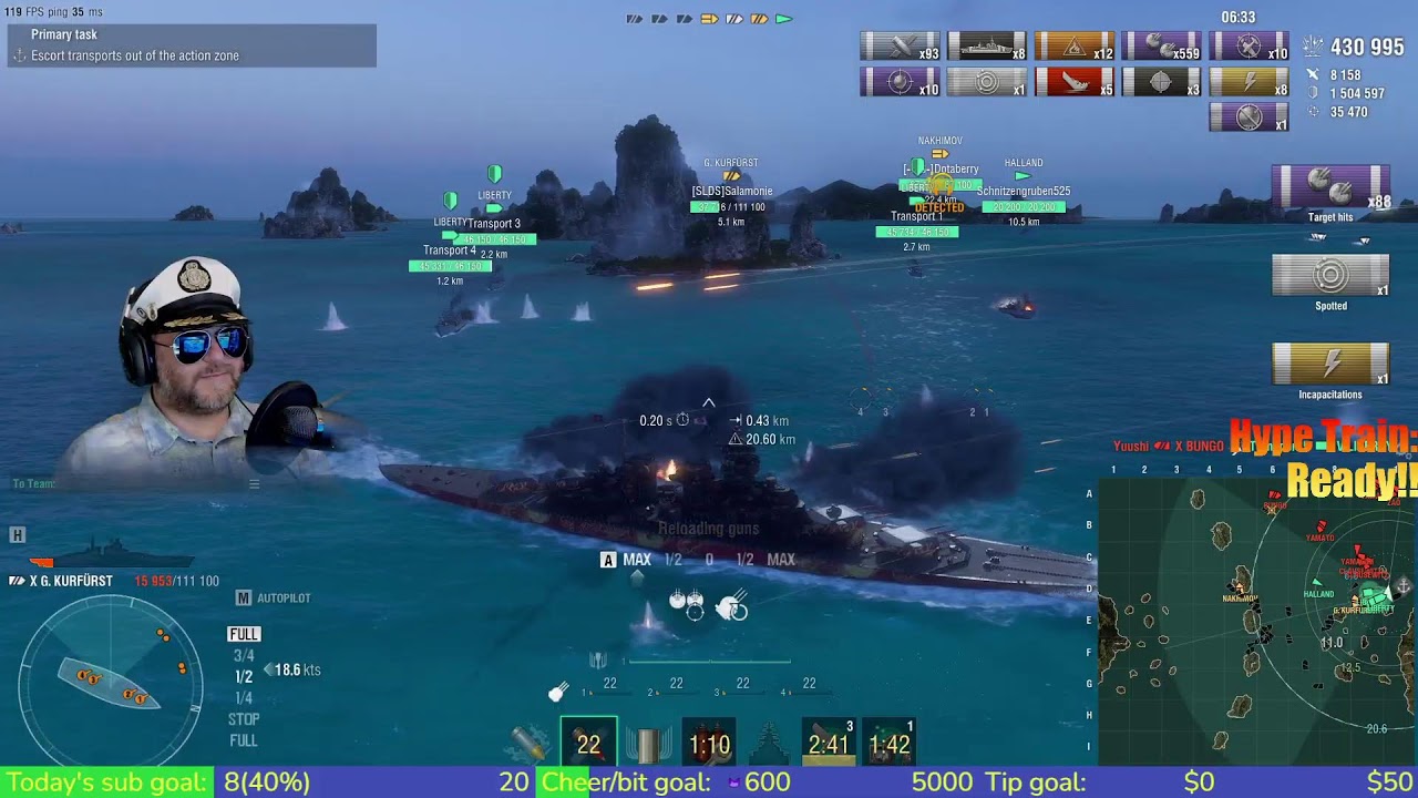 Warships PC NA | Welcome to Monday captains