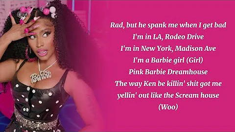 Nicki Minaj & Ice Spice - Barbie World - Lyrics (feat. Aqua) (from "Barbie" soundtrack)