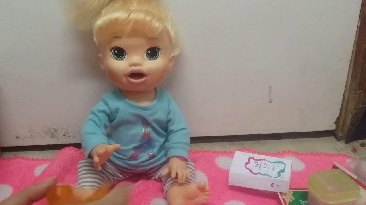 Baby Alive Avery opens a terrible squishy package °|° Baby alives and ...