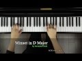 Finger Tips Minuet In D Major 