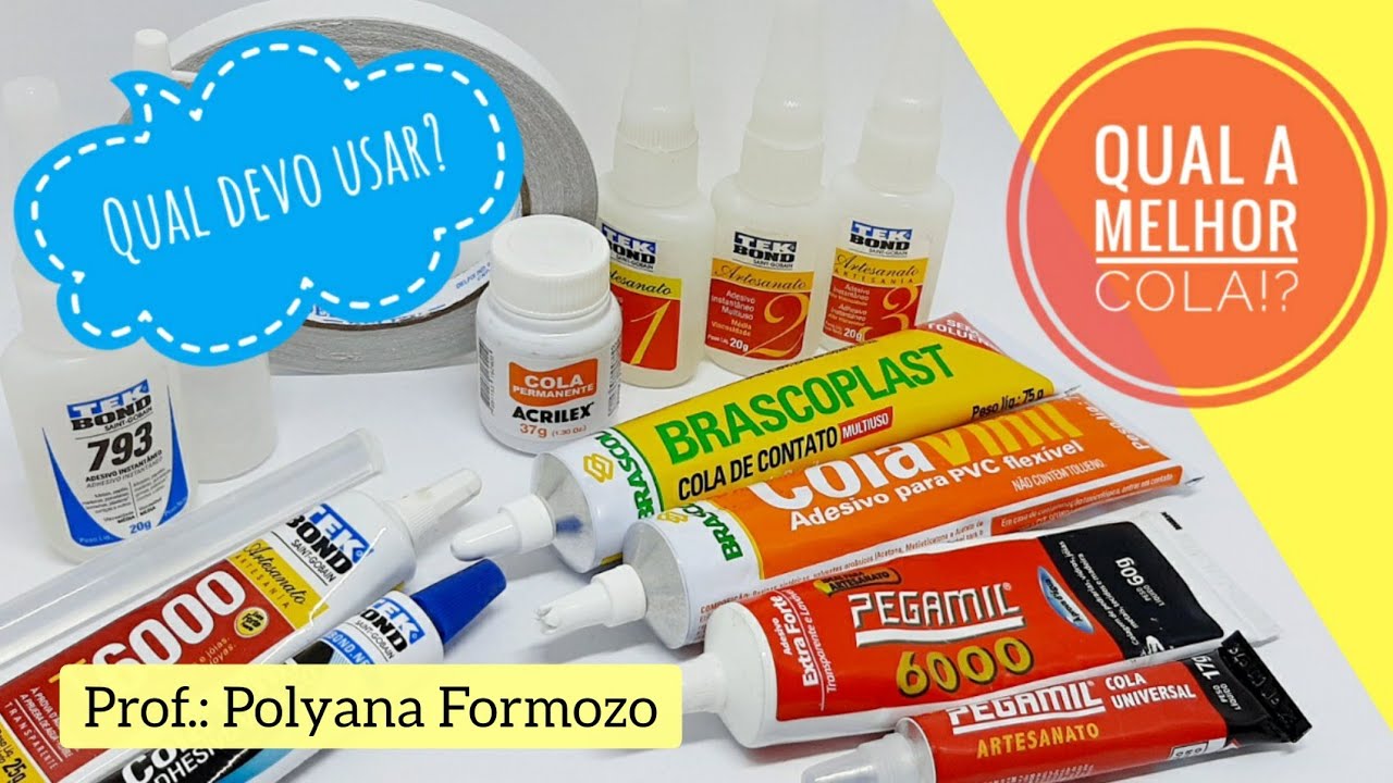 Qual COLA devo usar pra colar apliques nos laços? DICA da Tia Poly Formozo